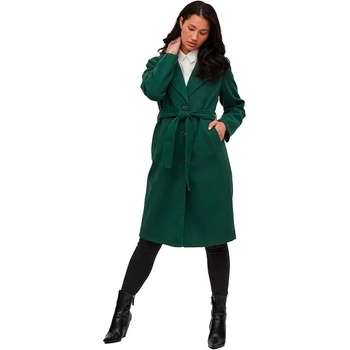 VILA Палто Vila Poko coat - Green (Pineneedle)