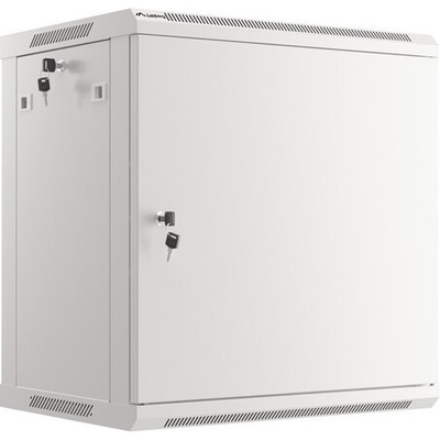 Lanberg Комуникационен шкаф Lanberg rack cabinet 19" wall-mount 12U/600x450 for self-assembly with metal door grey (flat pack) (WF01-6412-00S)