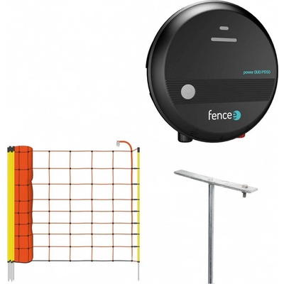 Fencee Set elektrického ohradníku se sítí - preventivní ochrana před vlkem - DUO zdroj 5 J - síť 50 m