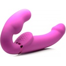 Inflatable Strapless Strap on with Remote Control Strap U