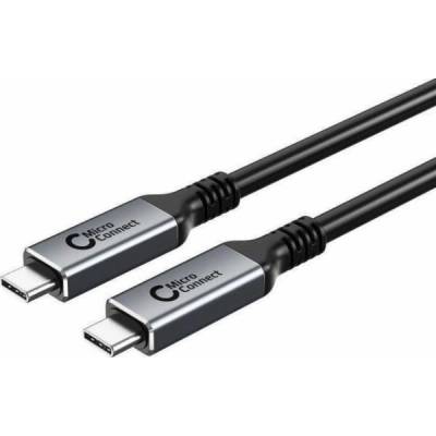 MicroConnect USB3.2CC5 USB-C – USB-C 5m černý