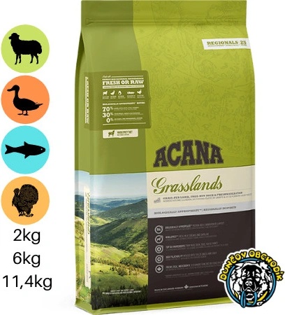 Acana grasslands dog 6 sales kg