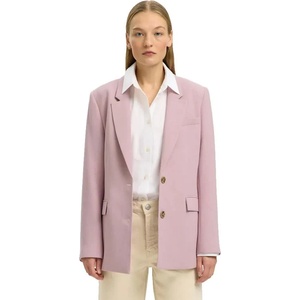 SELECTED Сако Selected Rita Classic blazer - Pink (Bleached Mauve / Melange)
