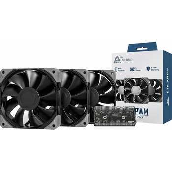Montech E28 PWM 3 in 1 Pack Black