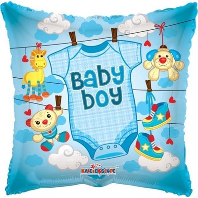 Smart balloons Balónik fóliový Vankúšik Baby Boy 46 cm