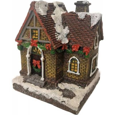 Harasim velkoobchod s. r. o. LED domeček z umělého kamene B, 12 cm