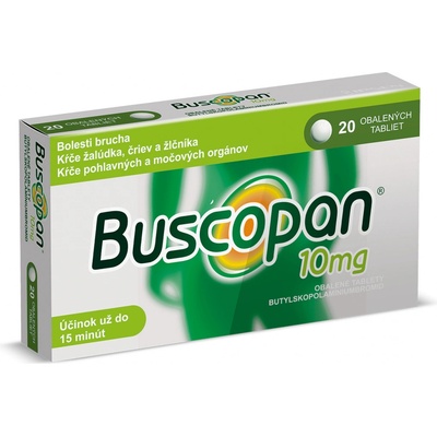 Buscopan tbl.obd.20 x 10 mg