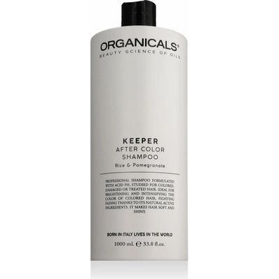 Organicals KEEPER After Color Shampoo Rice & Pomegranate šampon pro barvené vlasy 1000 ml