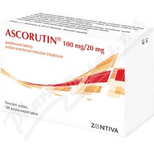 ASCORUTIN POR 100MG/20MG TBL FLM 100(4X25)