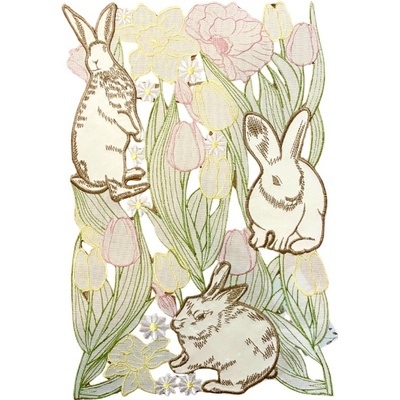 TiaHome Veľkonočný obrus Easter 25x40cm