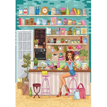 Yazz - Puzzle Cozy Cafe - 1 000 piese