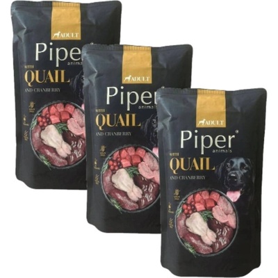Dolina Noteci Piper Adult s prepelicou a brusnicami 3 x 500 g