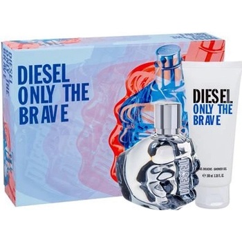 Diesel Only the Brave EDT 50 ml + sprchový gel 100 ml dárková sada