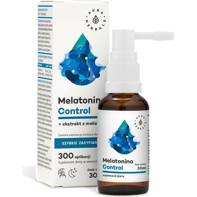 Aura Herbals Мелатонин + Маточина, орален спрей 30 ml | Aura Herbals (13024 AH)