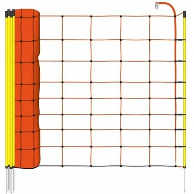 Vodivá elektrická ohradníková sieť pre ovce a kozy, výška 90 cm, dĺžka 50 m