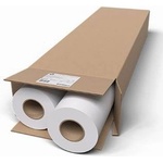 HP 914/45.7/Bright White Inkjet Paper, матова, 36", 2-pack, A6DE6A, 90 g/m2, хартия, 914mmx45.7m, бяла, за мастиленоструйни принтери, ролка (A6DE6A)