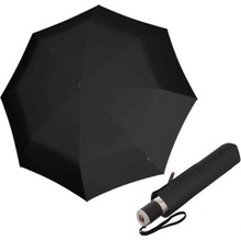 Knirps Knirps Chrome Matt Duomatic elegantný dáždnik black