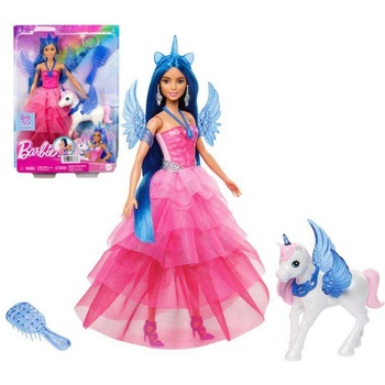 Barbie Barbie: Кукла принцеса Sapphire pegasus с аксесоари - Mattel (HRR16)