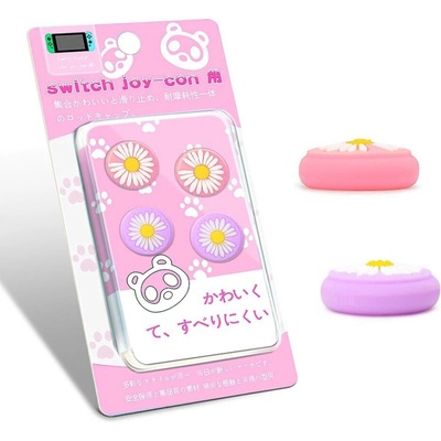 VENOM VS4918 Nintendo Switch Thumb Grips (4x) - Red and Blue