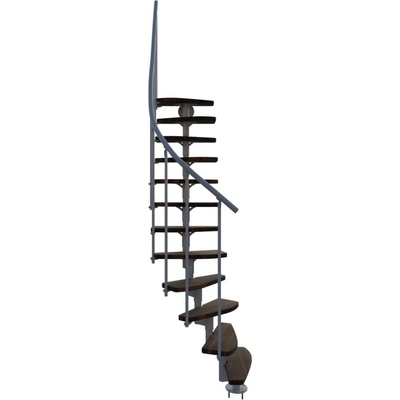 Minka STAIRS modulové schodiště Monte Carlo ořech/bílá, 293,8 cm