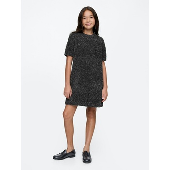 GAP Детска металик плетена рокля GAP GAP | Cheren | Момичешки | XS