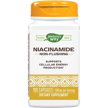 Image 1 of Nature's Way Niacinamide 500 mg [100 капсули]