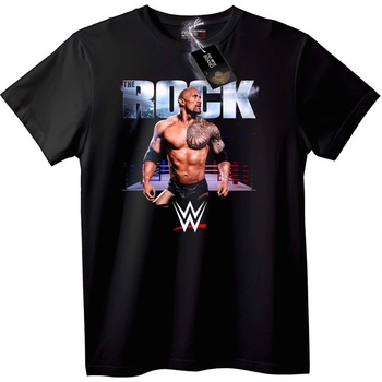 NOONEBRAND Тениска The Rock WWE - 2XL, Black