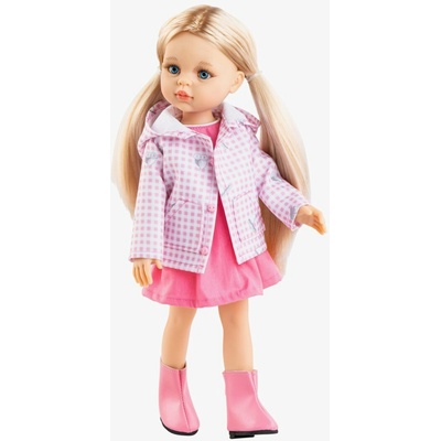 Paola Reina Realistická Rosa v růžových šatech Španělska Las Amigas 32 cm
