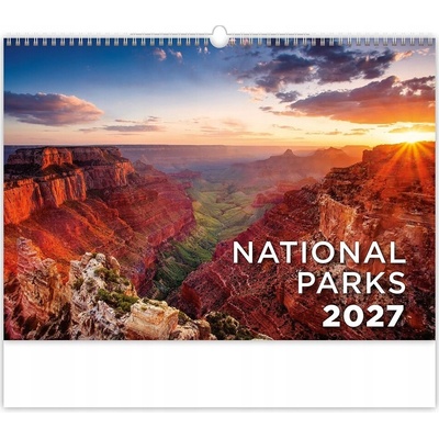 National Parks nástěnný Helma 2027