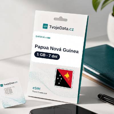 eSIM Papua Nová Guinea 1 GB / 7 dní