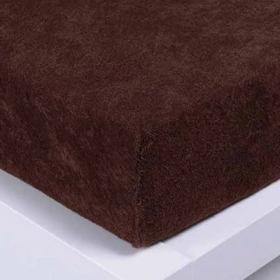 Xpose Froté plachta Exclusive tmavo hnedá 90x200
