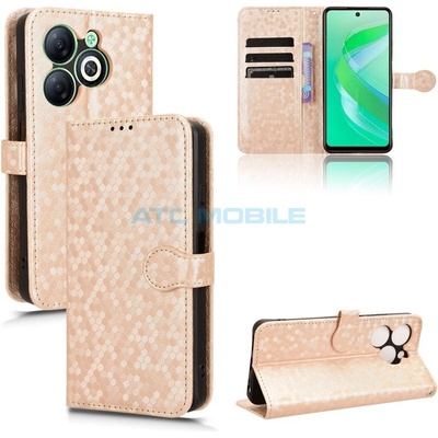 Shield4U Infinix Smart 8 X6525 Honeycomb otevírací zlaté