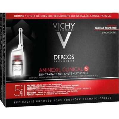 VICHY Dercos Aminexil Clinical 5 muži 21×6 ml