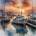Norimpex - Puzzle Diamant painting: Ship in the harbor 30x40cm - 1 - 39 piese