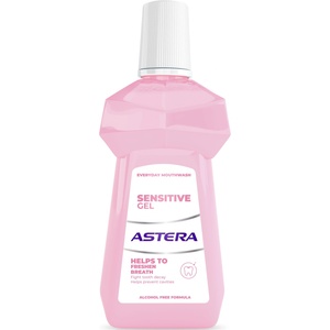 Astera Вода за уста Sensitive Gel, 500 ml