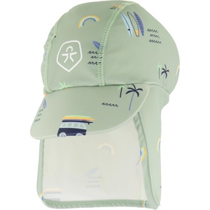 Color Kids Детска шапка с козирка Color Kids Kid's Hat AOP Cap - Iceberg Green - размер 50 cm (904-3637-0112)