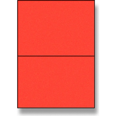 Rayfilm R01221122A 210 x 148 mm 200 etiket červené