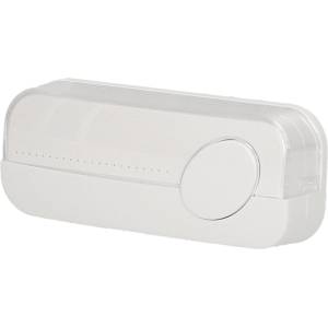 ORNO Бутон за звънец ip44 открит монтаж цвят Бял /до изчерпване/ - or-dp-vd-138pd1 (or-dp-vd-138pd1)