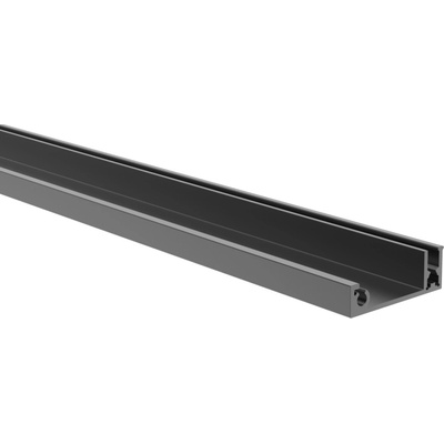 neuvedená Hliníkový plotový adaptér pre výplne - 1700mm krycia lišta