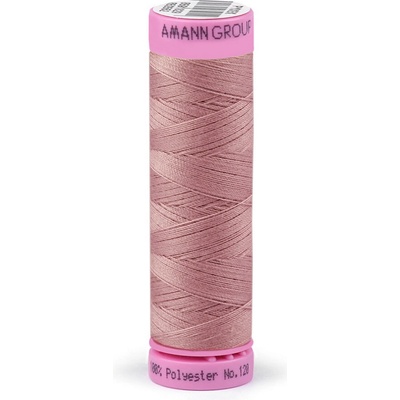 Stoklasa Polyesterové nitě návin 100 m Aspo Amann Balení: 5 ks, Varianta: 1057 Misty Rose 1057 Misty Rose