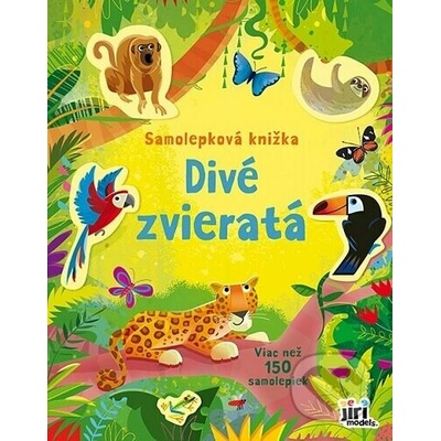 Jiri Models SK ivé zvieratá samolepková knižka