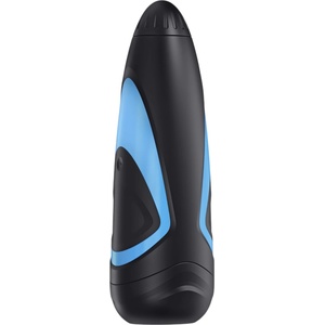 Satisfyer Men One - мъжки мастурбатор с вакуум - синьо-черен