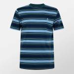 Original Penguin Тениска Original Penguin Men's Regular Fit Collar Stripe T-Shirt - June Bug