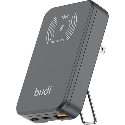 budi Безжично зарядно устройство Budi Dual, USB, 30W (336)
