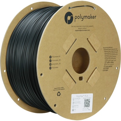 Polymaker PolyMax PLA čierna 1,75 mm 3 kg