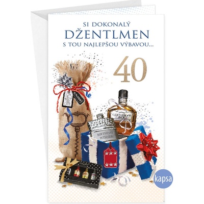 ARGUS Blahoželanie k narodeninám 40 15-6439/40