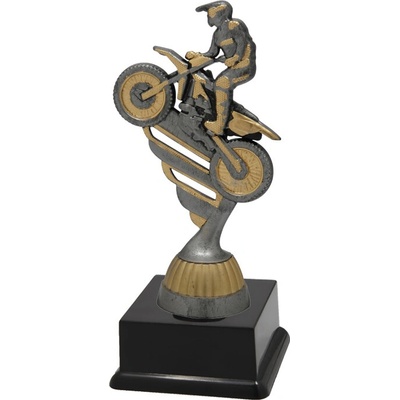 Soška sportovní pohár MOTOKROS NT/P437 Soška BRONZ výška 16 cm