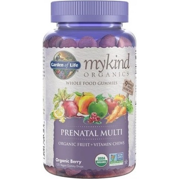 Garden of Life Дъвки Mykind Prenatal, мултивитамини за бременни, 120 дъвки