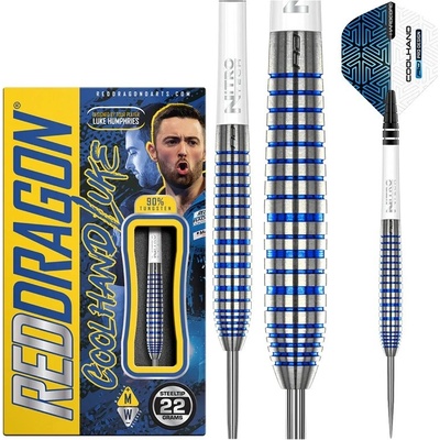 Red Dragon Luke Humphries TX3 Cool Blue 90% 22g steel
