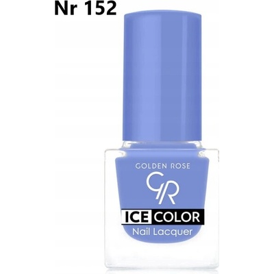 Golden Rose Ice Color Nail Lacquer lak na nechty mini 152 6 ml